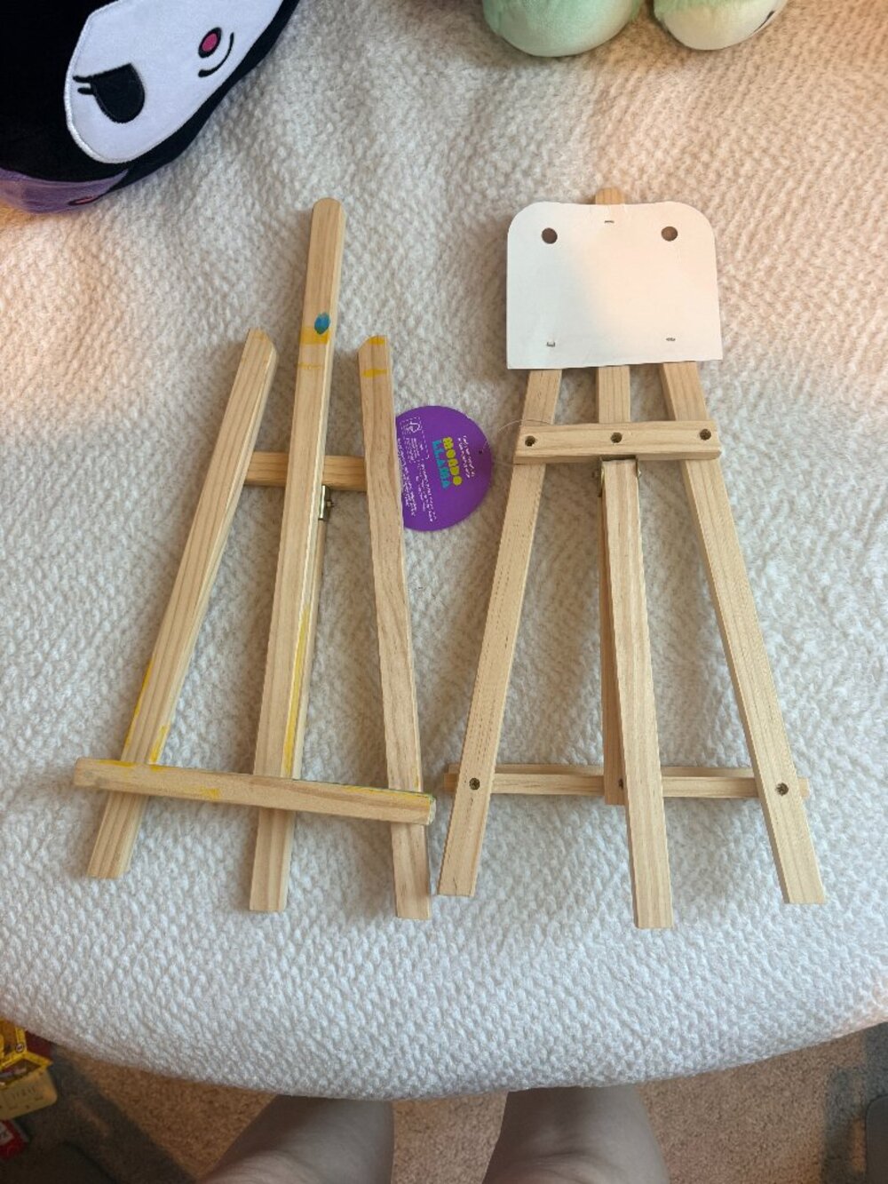 Mini Wooden Art Easels Set of 2 | Target Craft Display Easels
